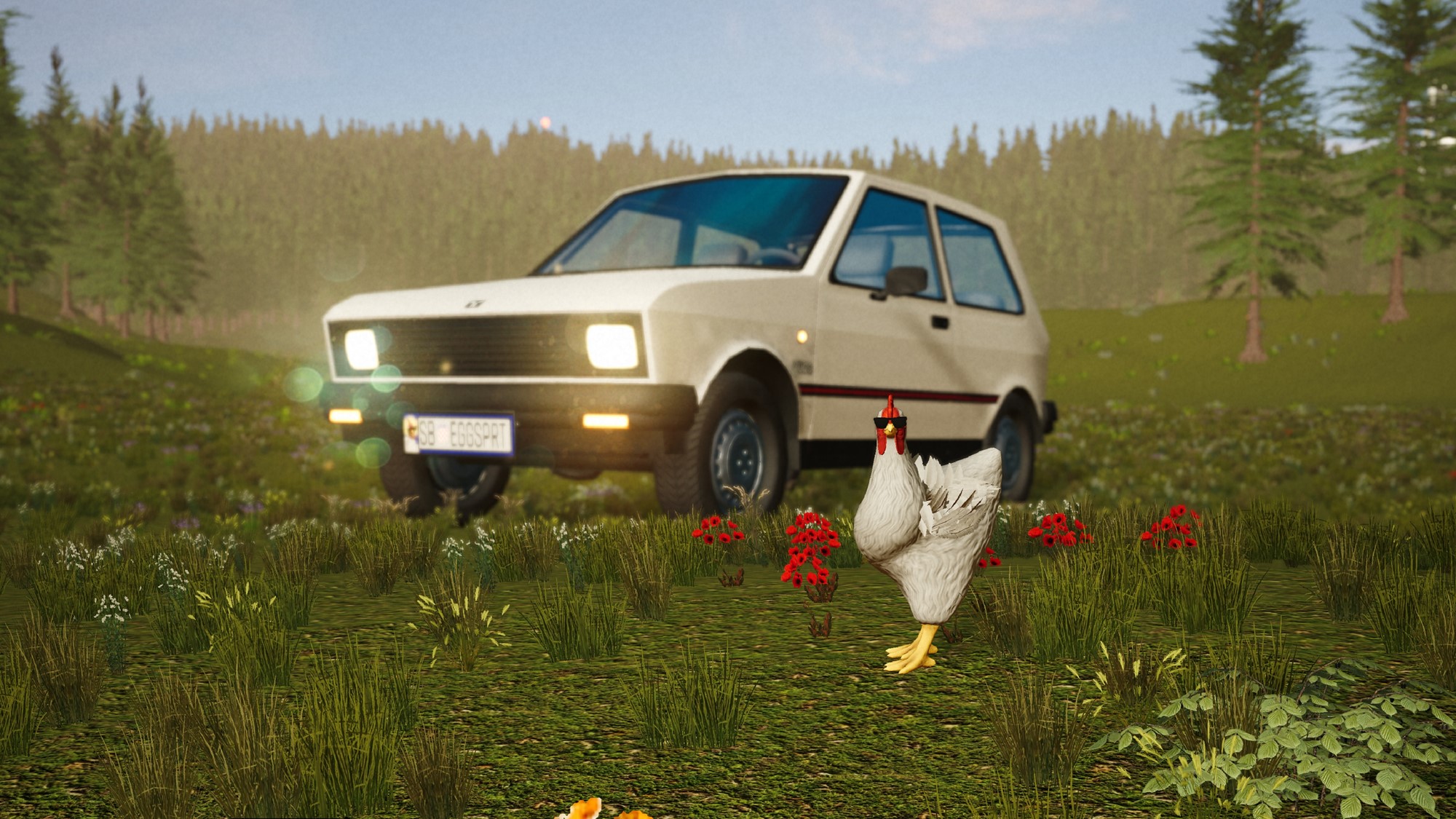 Turbo Chicken Simulator. 📷 Foto: Balkanware