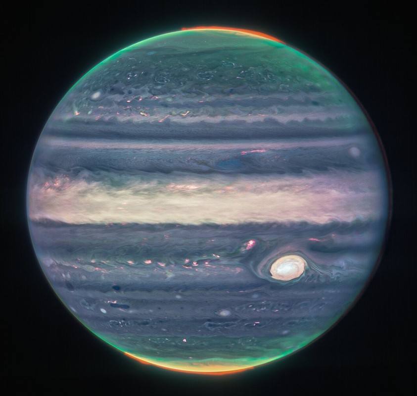 📷 NASA, ESA, Jupiter ERS Team; image processing by Judy Schmidt