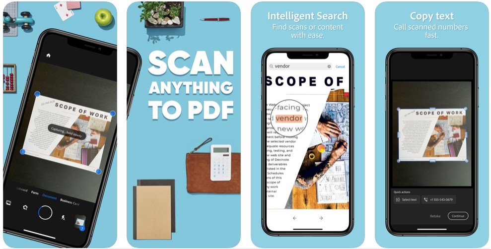 Besplatno skeniranje mobitelom u PDF – Adobe Scan - App dana @ Bug.hr