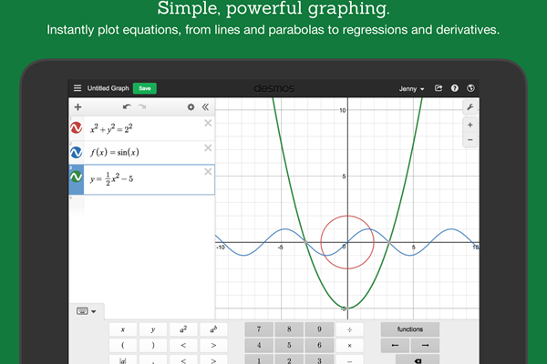 DESMOS GRAPHING CALCULATOR @ Bug.hr