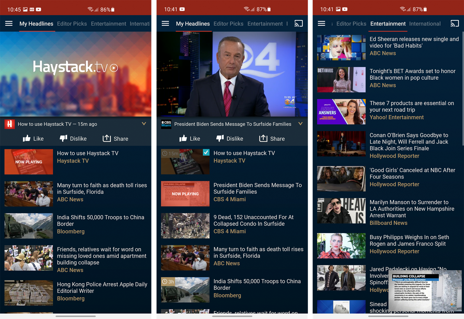 Haystack News - odlična aplikacija za gledanje TV novosti i ovisnike o  vijestima - App dana @ Bug.hr