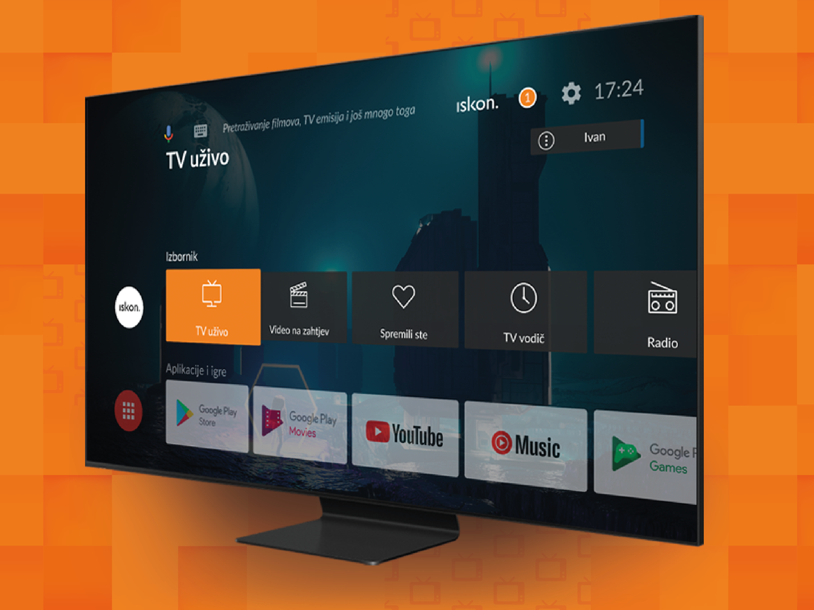 Iskon.Play TV od sada je, uz Android box, dostupan na sticku te preko  Android TV aplikacije - IPTV @ Bug.hr
