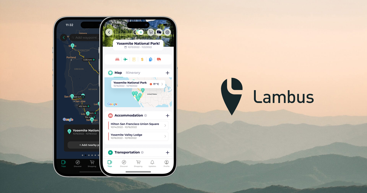 Lambus - praktičan planer putovanja koji će dobro doći prije i tijekom  samog puta - App dana @ Bug.hr