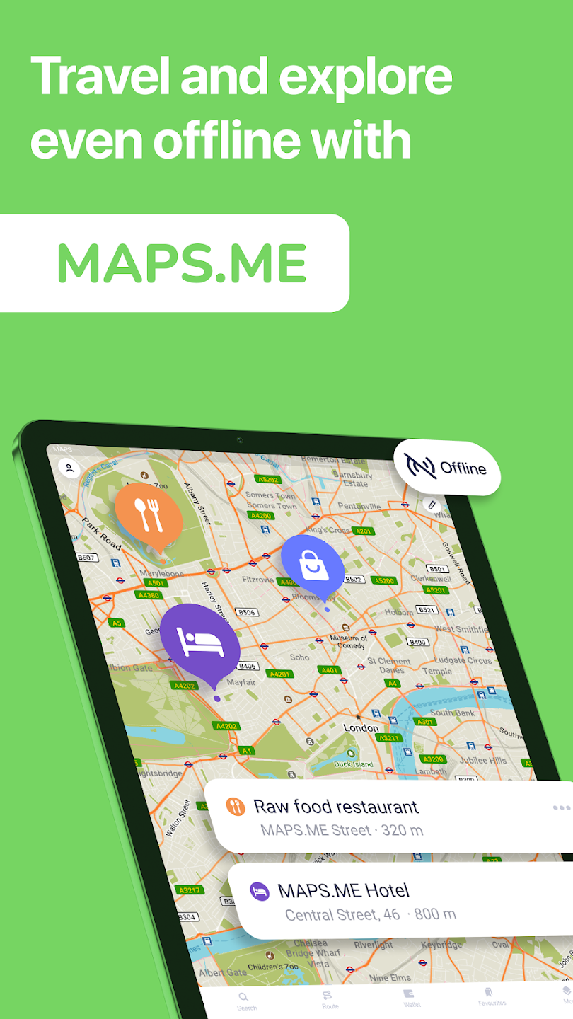 Maps.Me - popularna aplikacija za navigaciju koja radi i bez internetske  veze - App dana @ Bug.hr