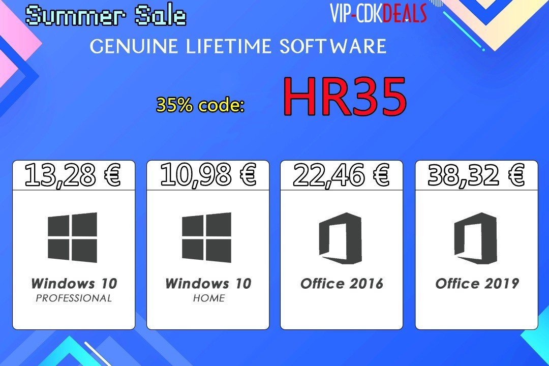 Nabavite Windows 10/11 Pro aktivacijski ključ za samo 13 eura - Promo @  Bug.hr