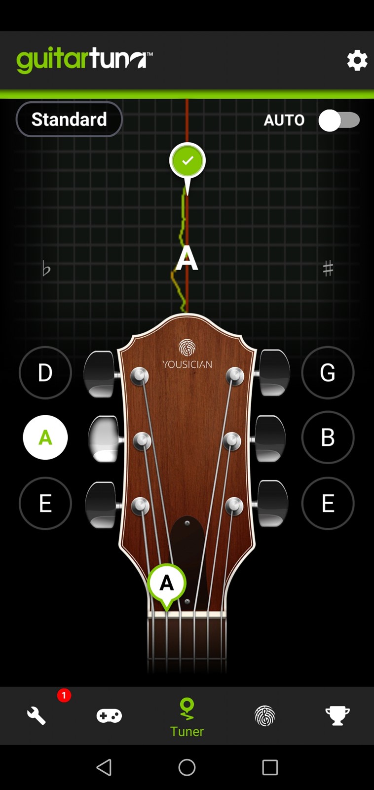 Najbolji glazbeni štimer na mobitelu - GuitarTuna - App dana @ Bug.hr