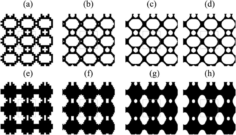 Strukture optimizirane pomoću Fourierovog rješavača