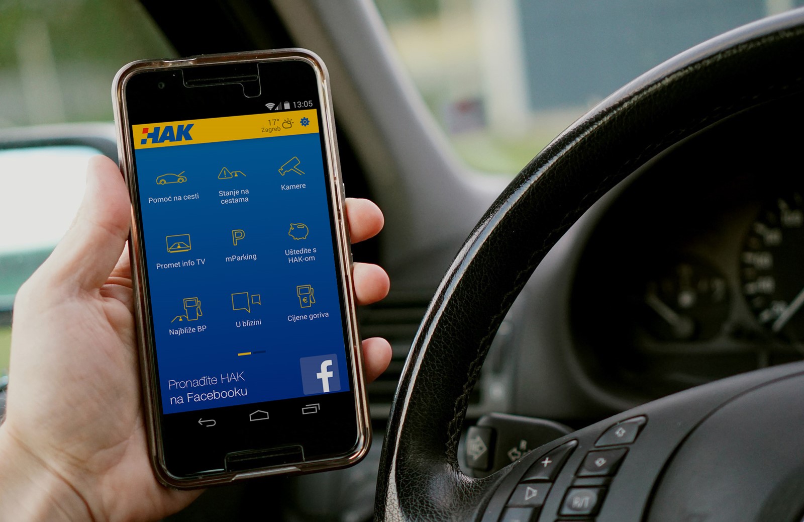 Praktični mobilni pomoćnik za vozače – HAK - App dana @ Bug.hr
