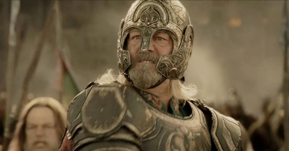 Bernard Hill kao kralj Theoden.  📷 Screenshot: Gospodar prstenova