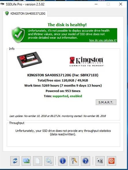 Što kada se dobivaju pogrešno iščitani podaci o "zdravlju" SSD-a? - Savjeti  @ Bug.hr
