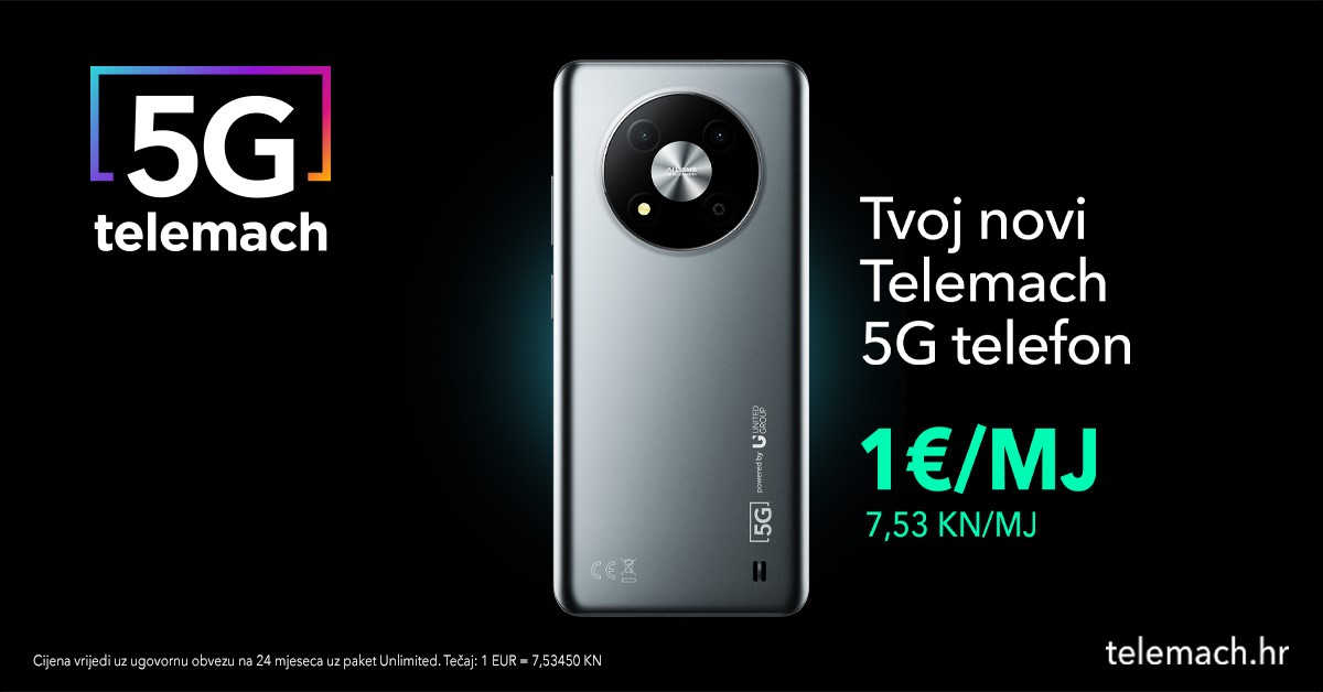 Telemach povećao podatkovne pakete i ponudio pretplatnicima 5G telefon pod  vlastitim imenom - Telekomi @ Bug.hr